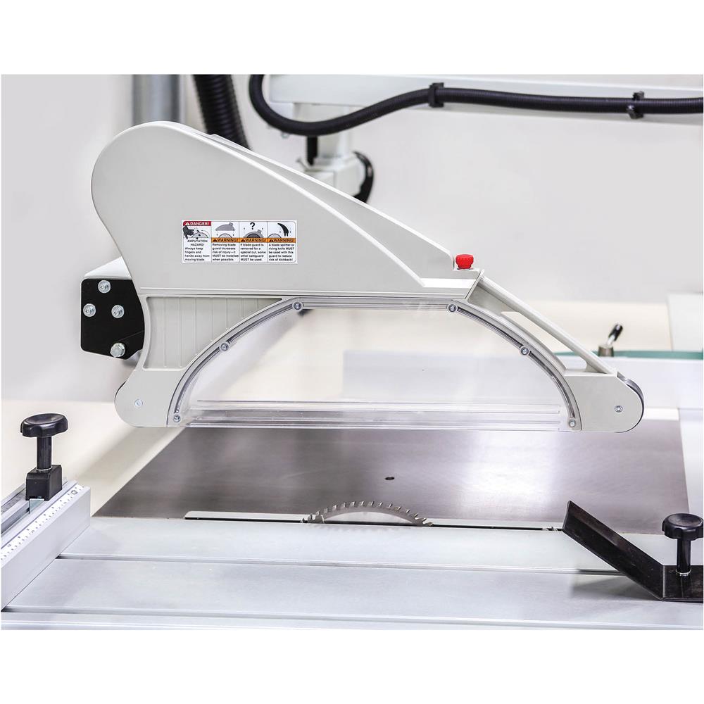 14" 10 HP 3-Phase Sliding Table Saw with DRO and CNC Fence
