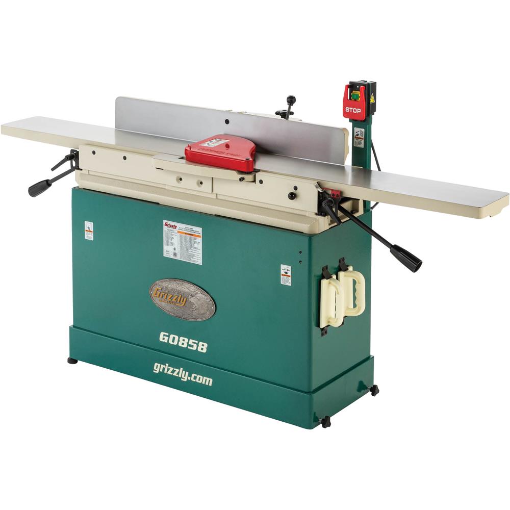 8" x 76" Parallelogram Jointer w/ Helical Cutterhead & Mobile Base
