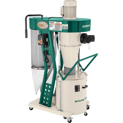 1-1/2 HP Portable Cyclone Dust Collector