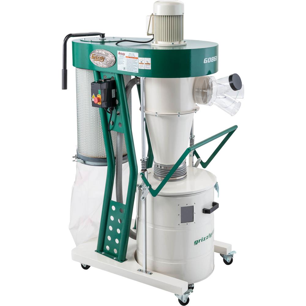 2 HP Portable Cyclone Dust Collector