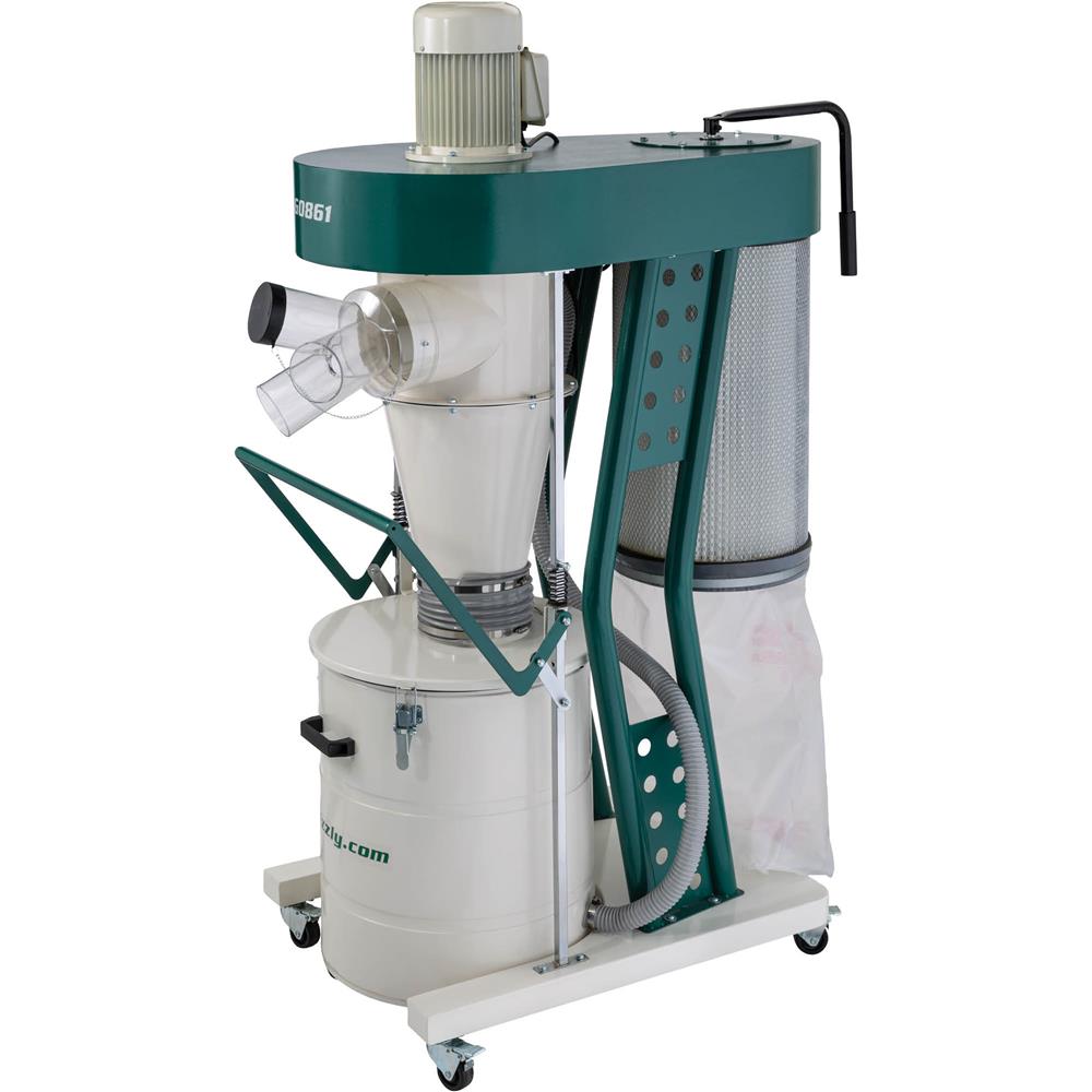 2 HP Portable Cyclone Dust Collector