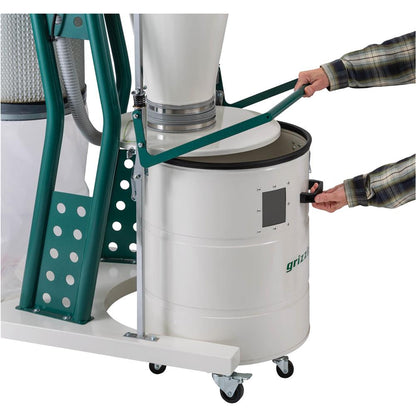2 HP Portable Cyclone Dust Collector