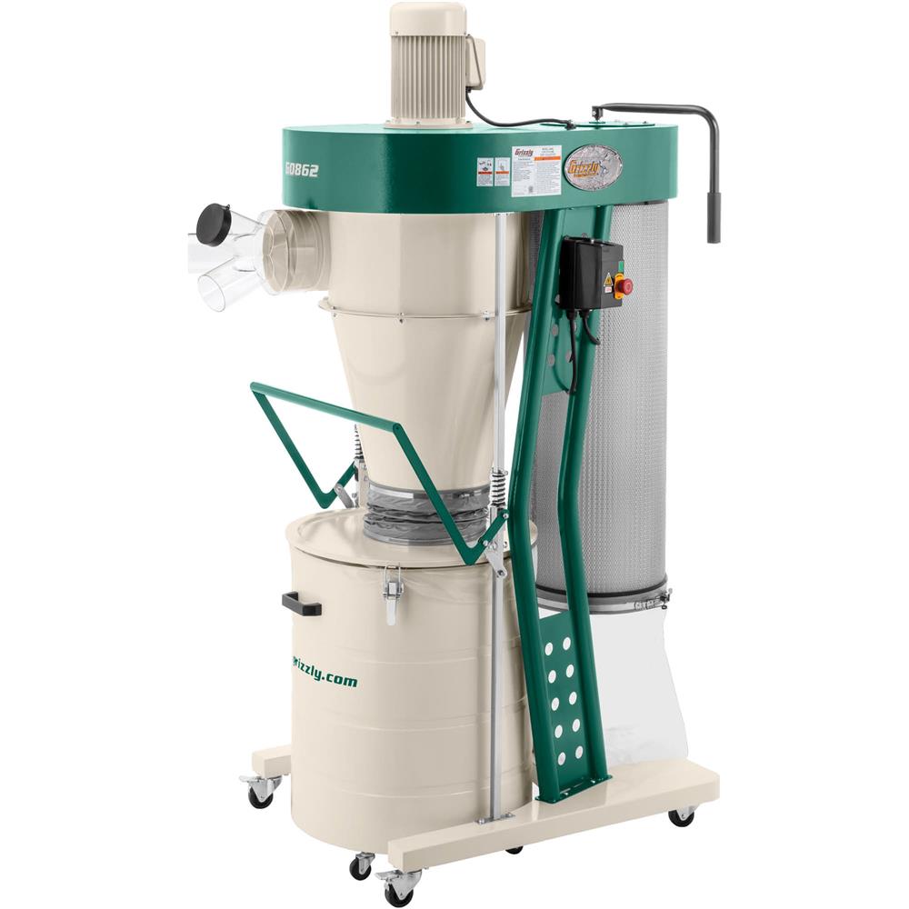 3 HP Portable Cyclone Dust Collector