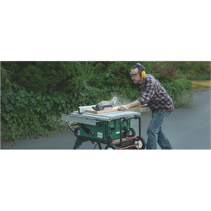 10" 2 HP Portable Table Saw w/ Roller Stand