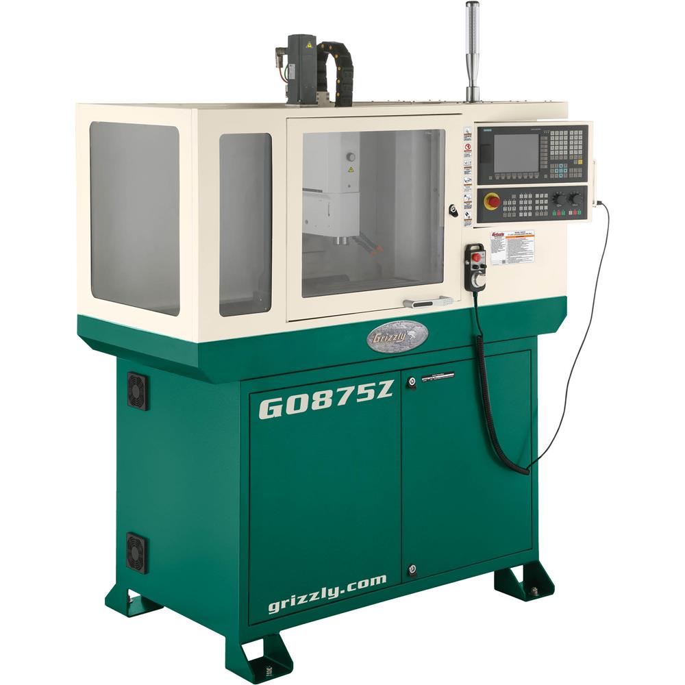 7" x 24" 3 HP Enclosed CNC Mill