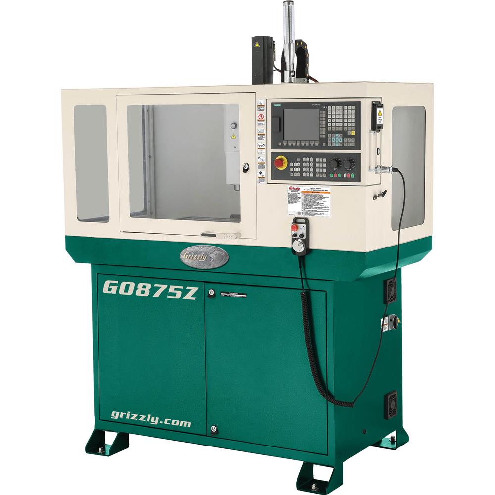 7" x 24" 3 HP Enclosed CNC Mill