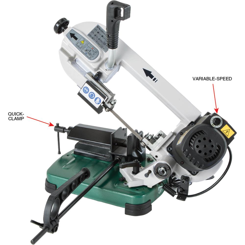 5" Portable Horizontal Metal Cutting Bandsaw