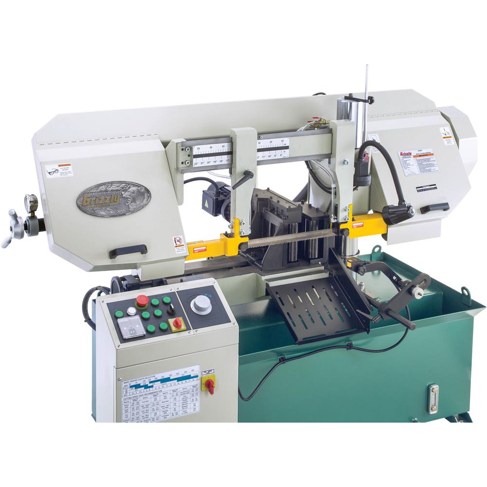 12" x 14" 3 HP 3-Phase Auto Metal-Cutting Bandsaw