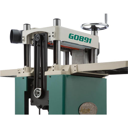 15" 3 HP Fixed-Table Planer with Helical Cutterhead