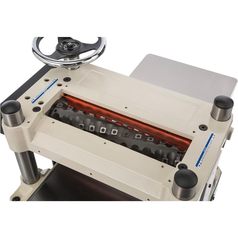 15" 3 HP Fixed-Table Planer with Helical Cutterhead