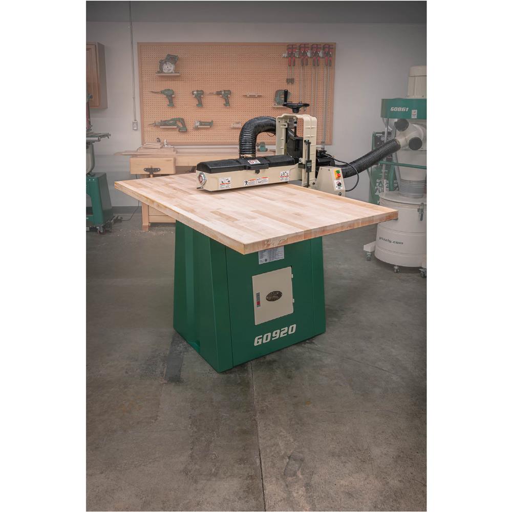 22" Variable-Speed Open-Ended Drum Sander