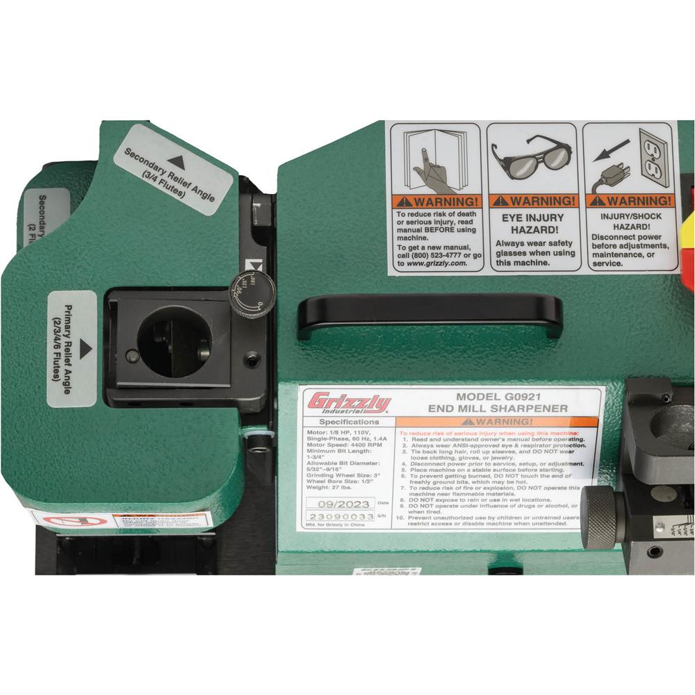 End Mill Sharpener