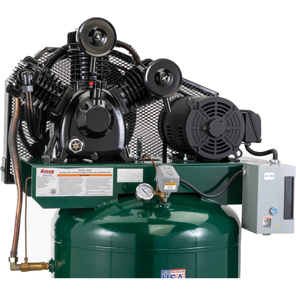 120-Gallon 10 HP Extreme Series Air Compressor