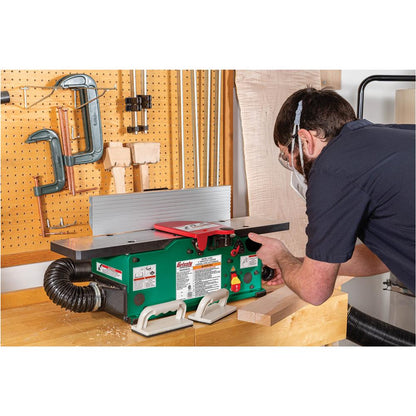 6" Benchtop Jointer with Spiral-Type Cutterhead