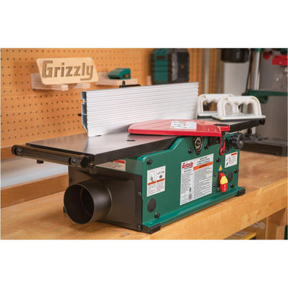 8" Benchtop Jointer with Spiral-Type Cutterhead