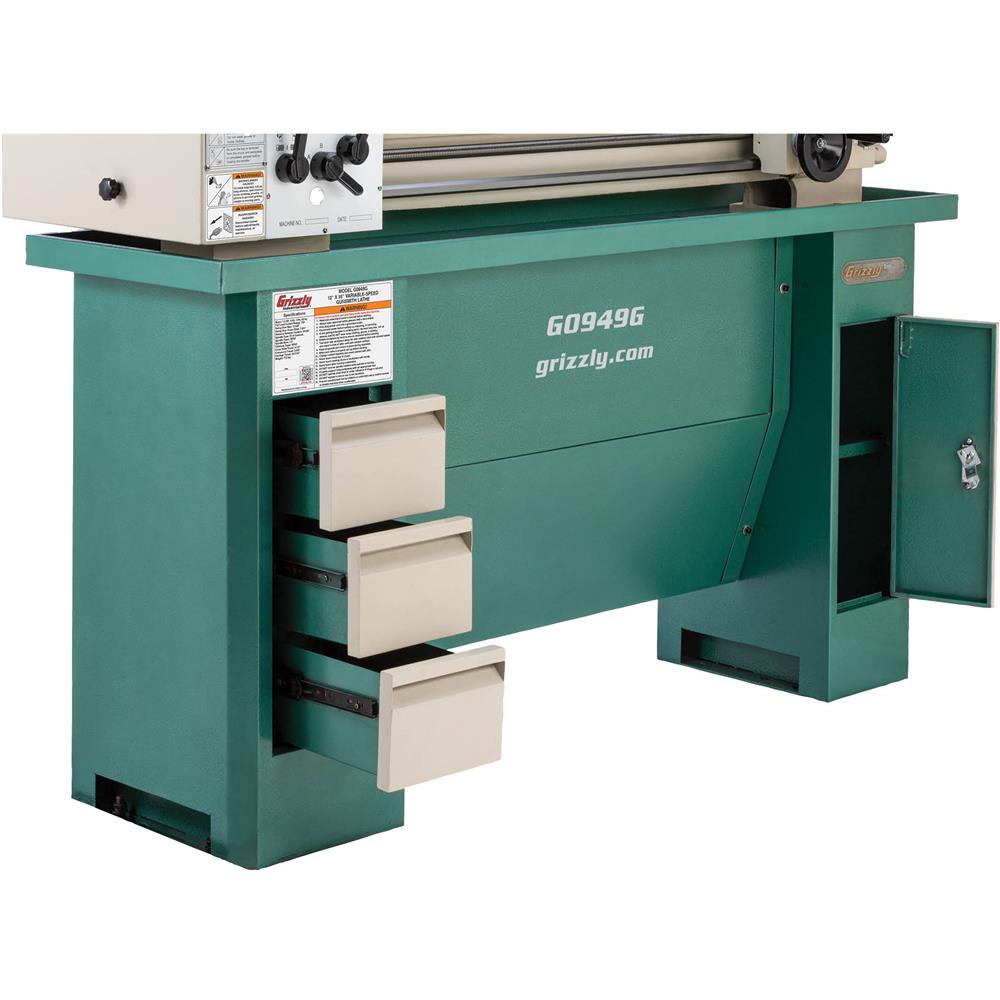 12" x 35" Variable-Speed Gunsmith Metal Lathe