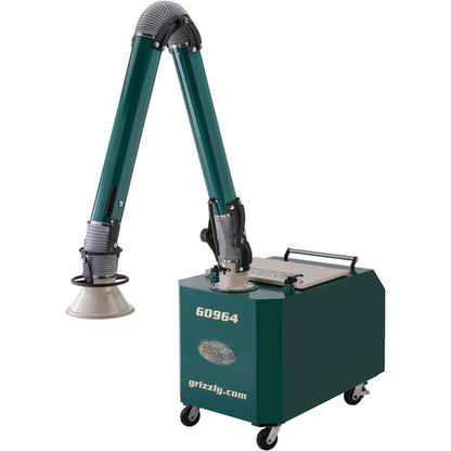 1-1/2 HP Portable Fume Extractor with Precision Arm