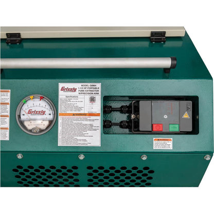 1-1/2 HP Portable Fume Extractor with Precision Arm