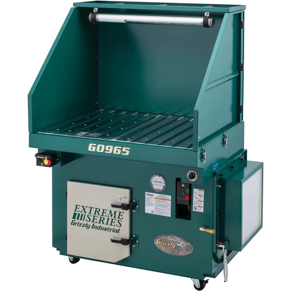 2 HP Metalworking Downdraft Table