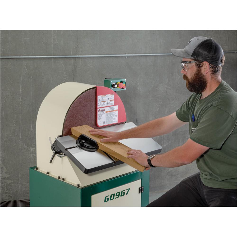 20" Variable-Speed Disc Sander
