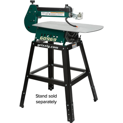 21" Variable-Speed Scroll Saw with Foot Pedal