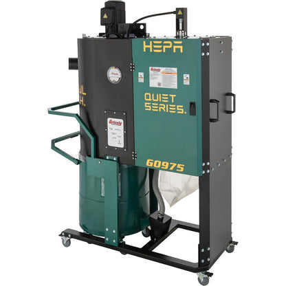 1-1/2 HP Two-Stage Quiet Series Cyclone Dust Collector