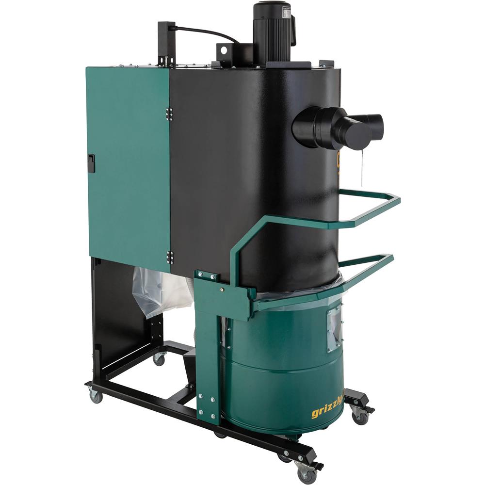 1-1/2 HP Two-Stage Quiet Series Cyclone Dust Collector