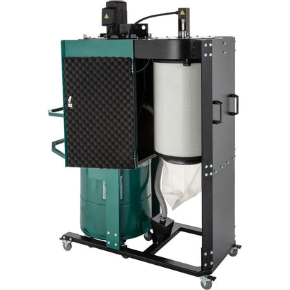 1-1/2 HP Two-Stage Quiet Series Cyclone Dust Collector