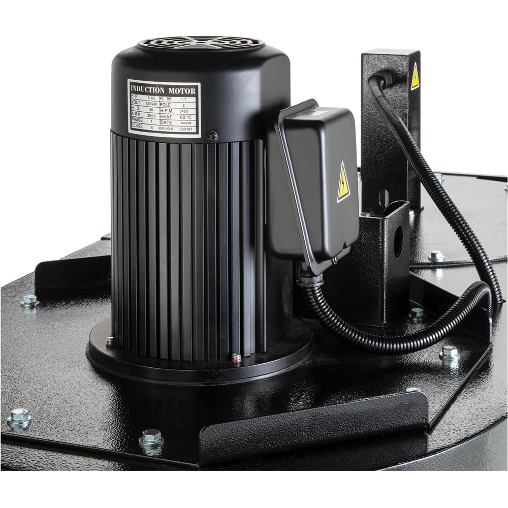1-1/2 HP Two-Stage Quiet Series Cyclone Dust Collector