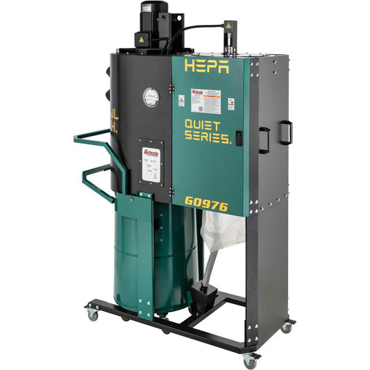 2 HP Two-Stage Quiet Series Cyclone Dust Collector