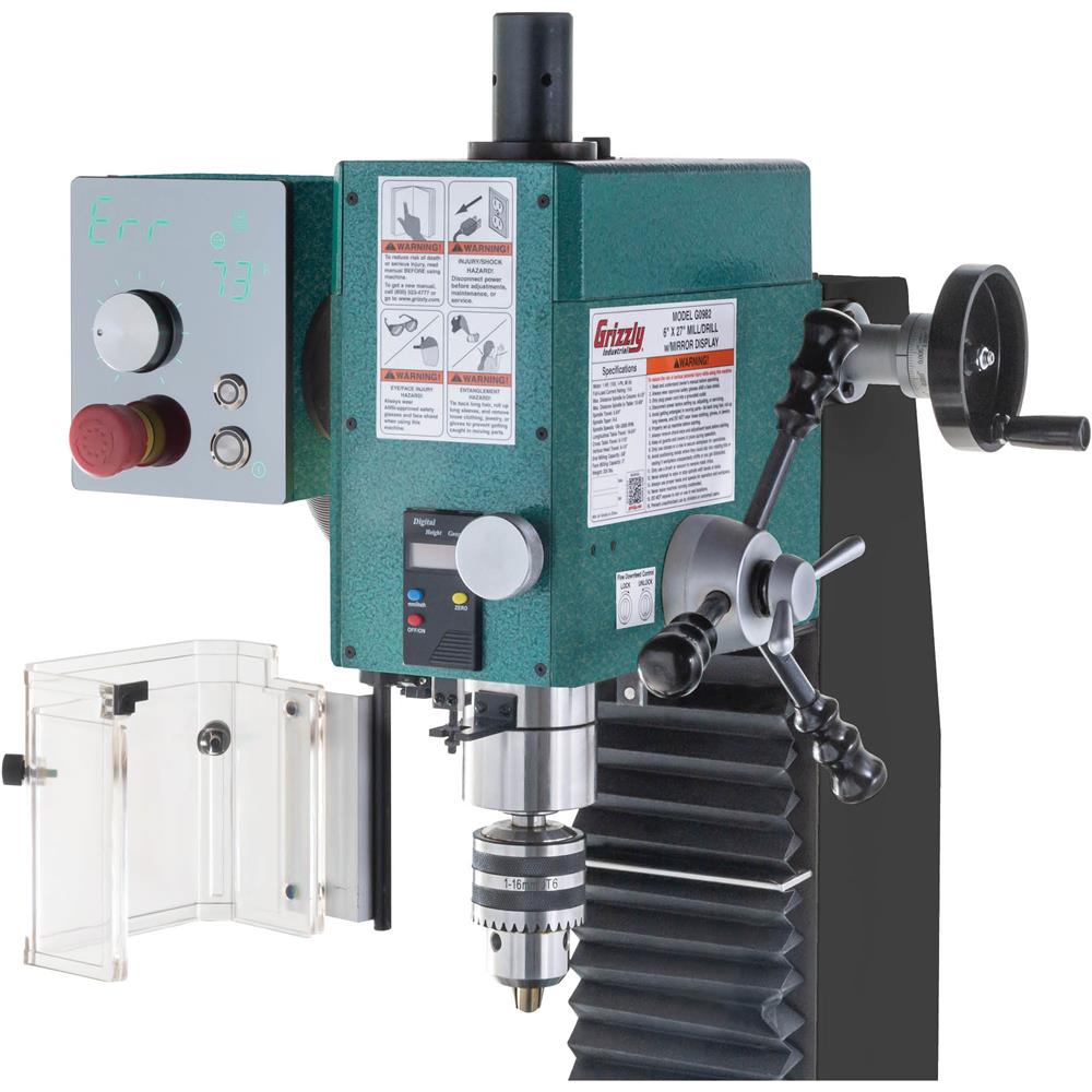 6" x 27" Variable-Speed Mill/Drill