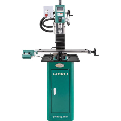 6" x 27" Variable-Speed Mill/Drill, 3-Axis DRO & Power Feed