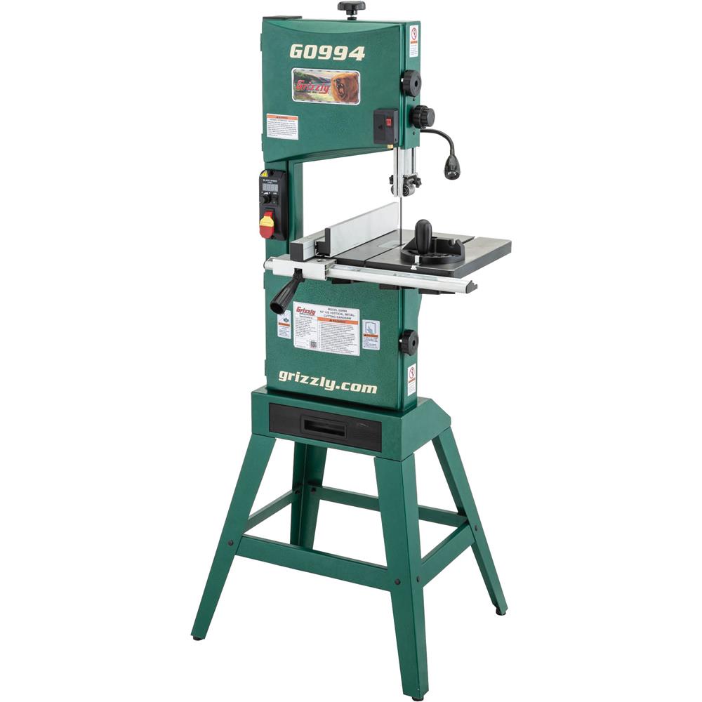 10" Variable-Speed Vertical Metal-Cutting Bandsaw