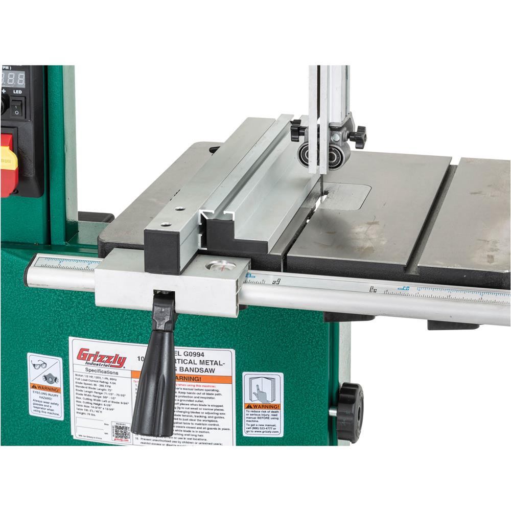 10" Variable-Speed Vertical Metal-Cutting Bandsaw
