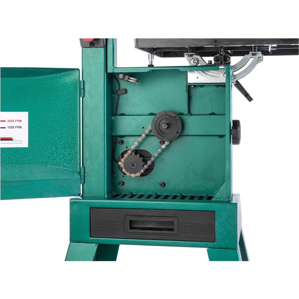 10" Variable-Speed Vertical Metal-Cutting Bandsaw