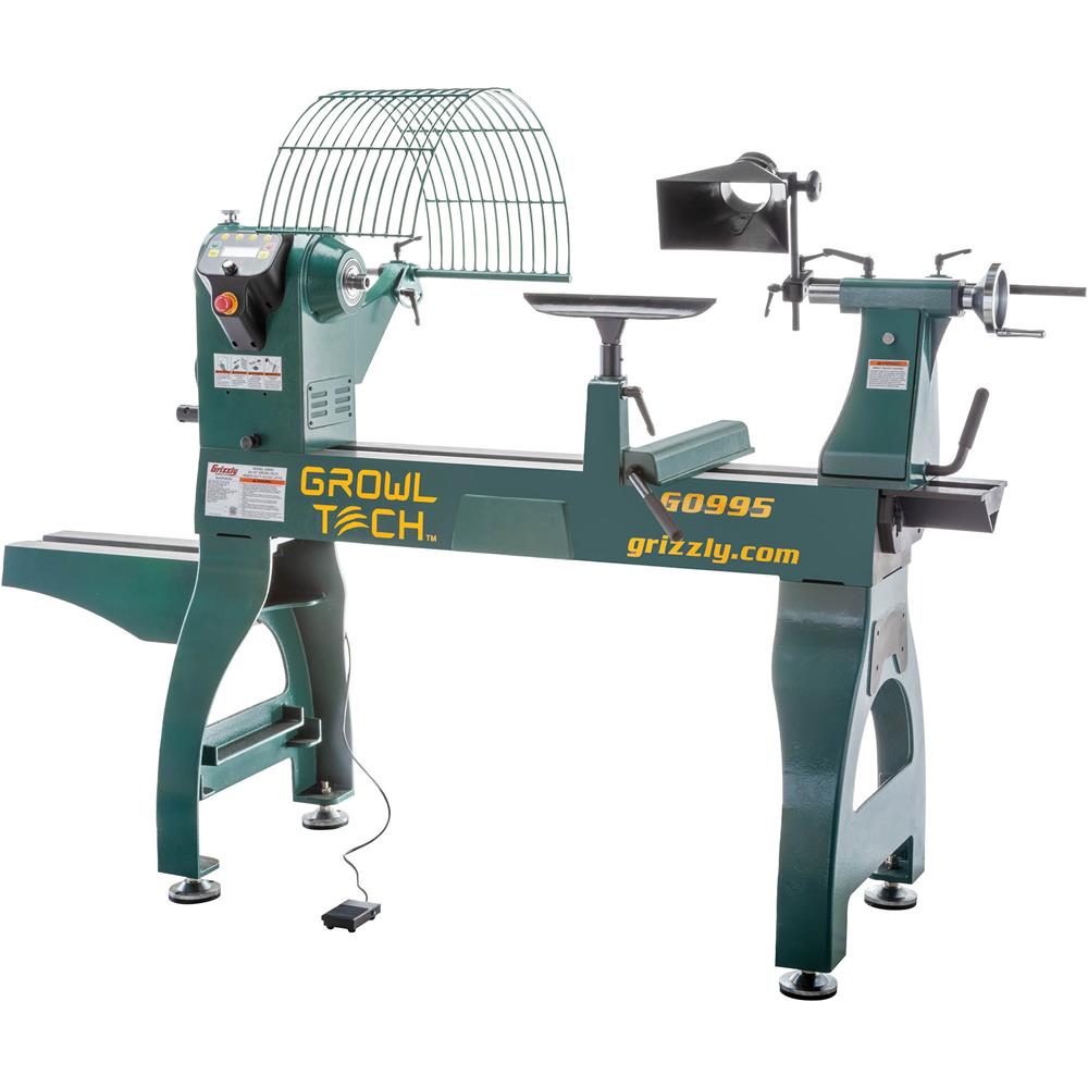 24-1/2" Heavy-Duty Wood Lathe
