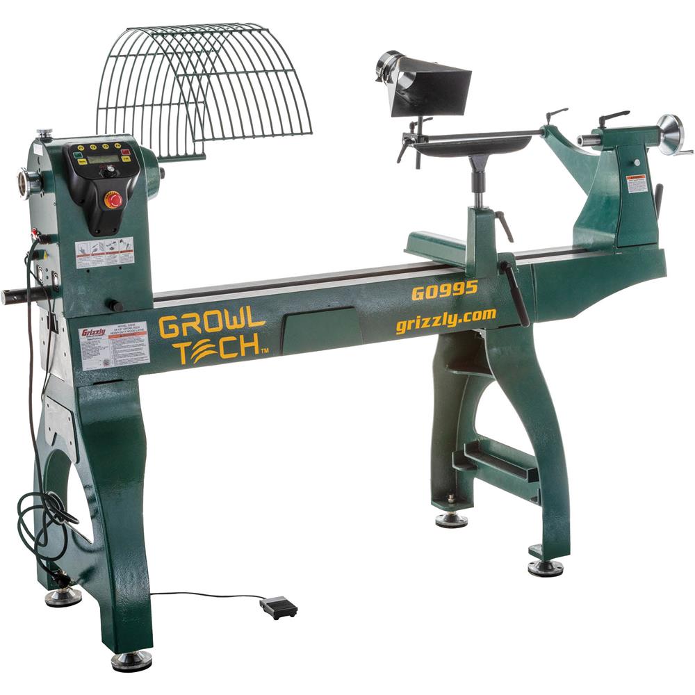 24-1/2" Heavy-Duty Wood Lathe