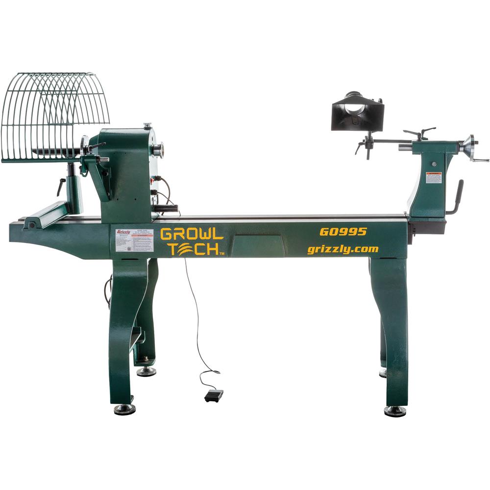 24-1/2" Heavy-Duty Wood Lathe