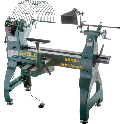 24-1/2" Heavy-Duty Wood Lathe