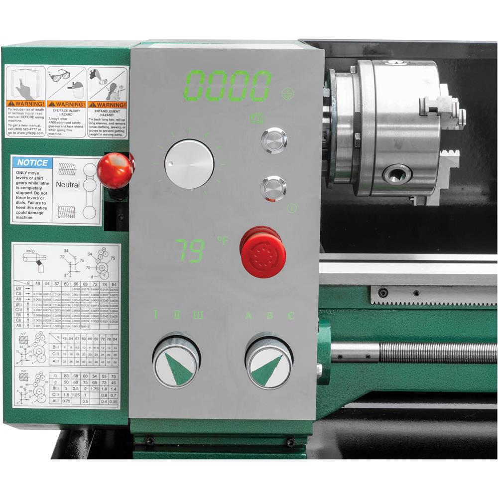 10" x 30" Variable-Speed Metal Lathe