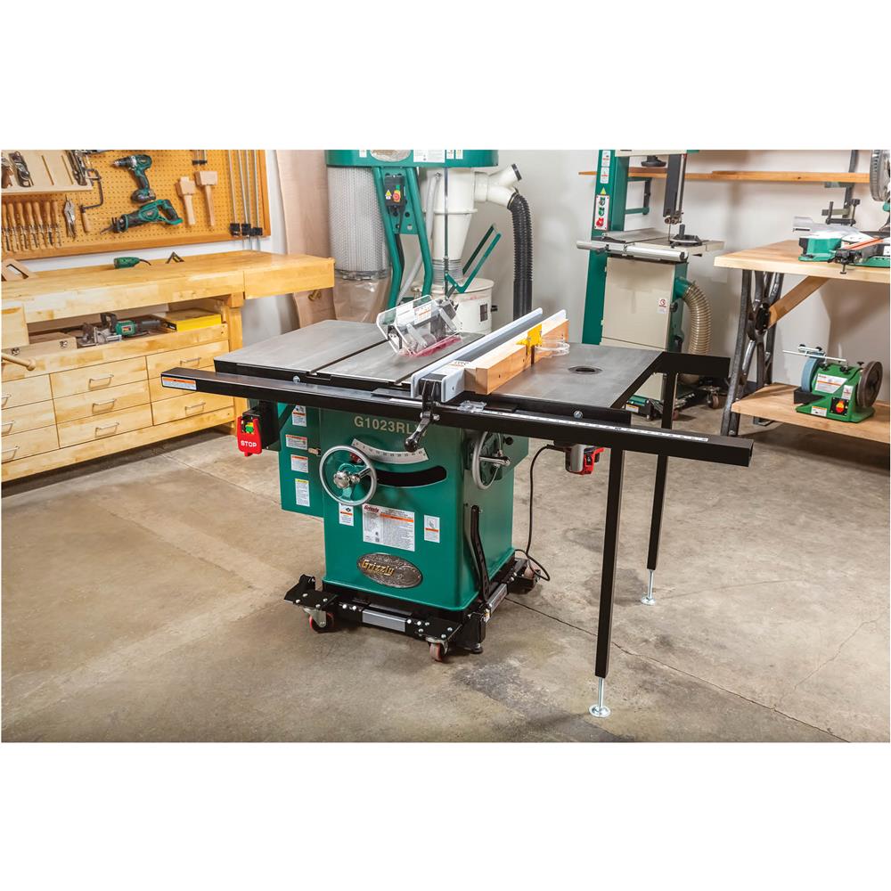 10" 3 HP 240V Cabinet Table Saw with Built-in Router Table