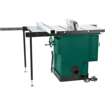 10" 5 HP 240V Cabinet Table Saw with Built-in Router Table