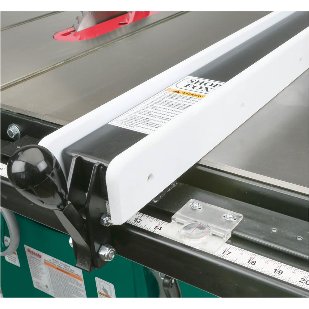 10" 3 HP 240V Cabinet Table Saw with 7' Rails
