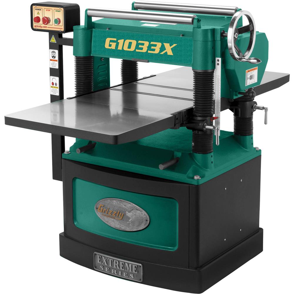 20" 5 HP Helical Cutterhead Planer