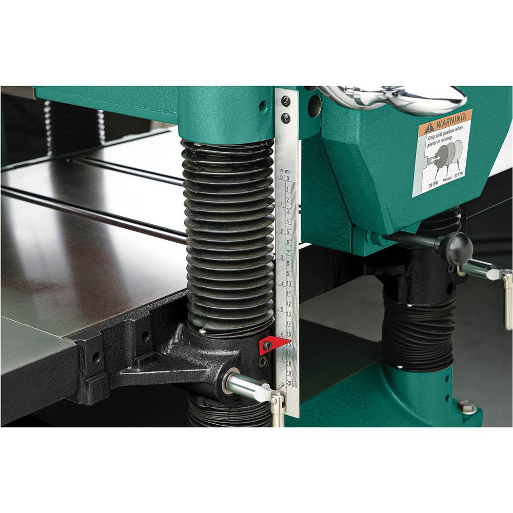 20" 5 HP Helical Cutterhead Planer