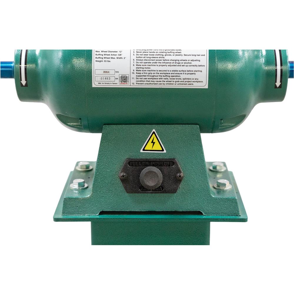 1 HP, 1725 RPM Buffer