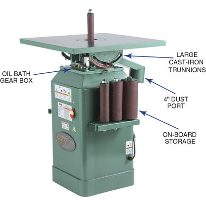 1 HP Oscillating Spindle Sander