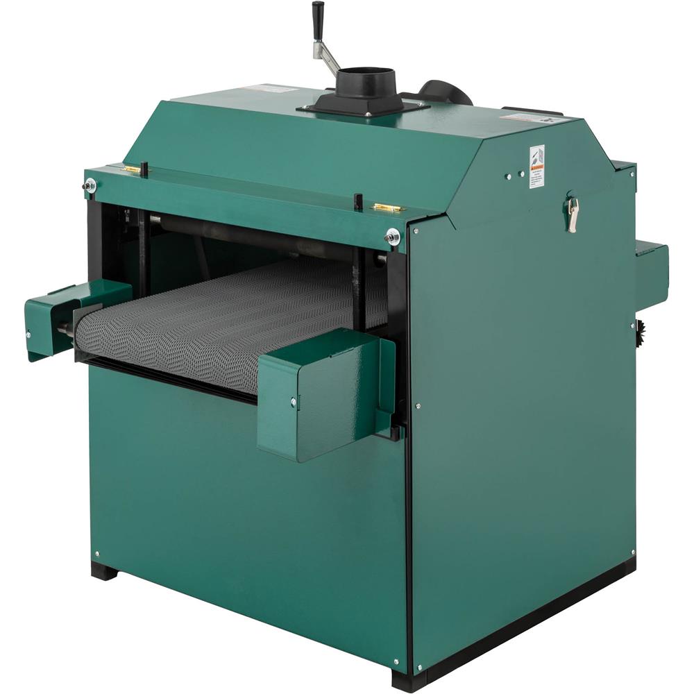 16" 2 HP Drum Sander w/ Rubber Conveyor