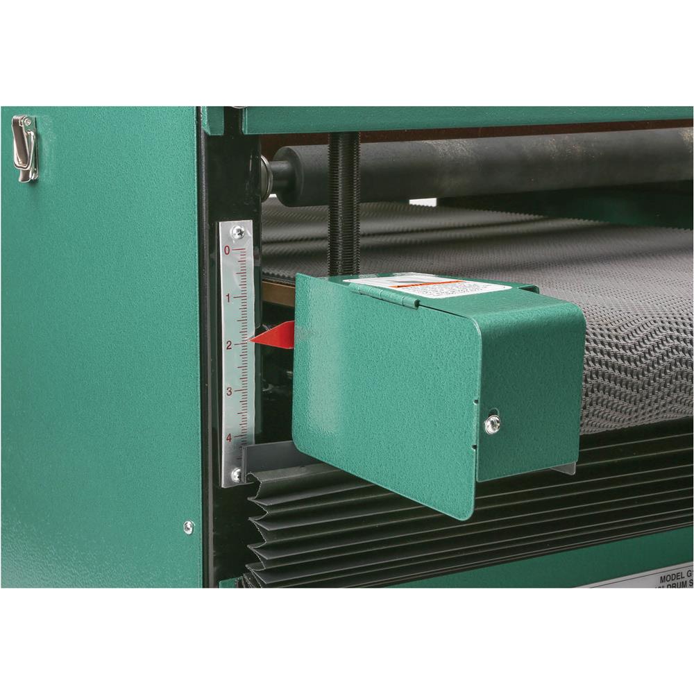 16" 2 HP Drum Sander w/ Rubber Conveyor