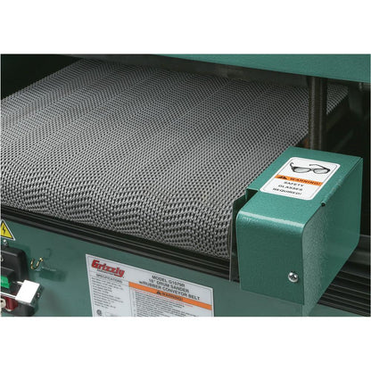 16" 2 HP Drum Sander w/ Rubber Conveyor